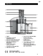 Preview for 17 page of Sage Nutri Juicer BJE410 Quick Manual