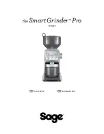 Preview for 1 page of Sage Smart Grinder Pro BCG820 Quick Manual