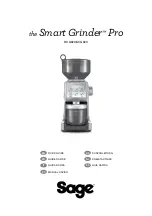 Sage Smart Grinder Pro SCG820 Quick Manual preview