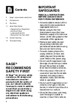 Preview for 2 page of Sage Smart Oven BOV860 Quick Manual