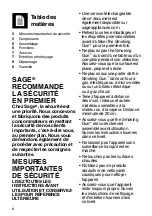Preview for 22 page of Sage Smoking Gun BSM600 Manual