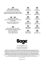 Preview for 64 page of Sage Smoking Gun BSM600 Manual