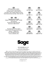 Preview for 116 page of Sage Super Q BBL920 Quick Manual