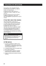 Preview for 24 page of Sage SWM620 User Manual