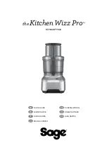 Sage the Kitchen Wizz Pro SFP800 Quick Manual preview