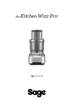 Preview for 35 page of Sage the Kitchen Wizz Pro SFP800 Quick Manual