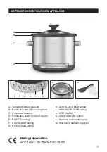 Предварительный просмотр 7 страницы Sage the Risotto Plus SRC600 Instructions Manual