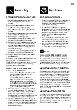 Предварительный просмотр 5 страницы Sage The Smart Grill Pro BGR840 Quick Manual