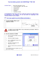 Sagem 908 Fast Installation Manual preview