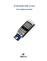 Sagem EFT930 Quick Reference Manual preview