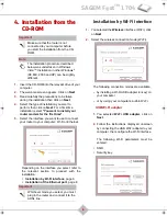 Preview for 7 page of Sagem F@st 1704 Quick Installation Manual