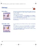 Preview for 58 page of Sagem MYC-4 User Manual