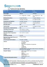 Preview for 12 page of SAGEMCOM UM20 User Manual