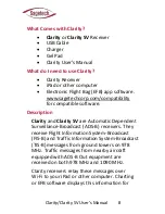 Preview for 8 page of Sagetech Clarity User Manual