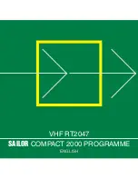 Sailor RT2047 User Manual preview