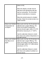 Preview for 47 page of Sainlogic WS0835 Manual