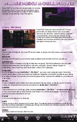 Preview for 8 page of Saints Row XBOX 360 Instruction Manual