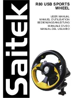 Saitek R80 User Manual preview