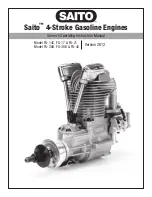 Saito FG-14C Owner'S Operating Instruction Manual preview