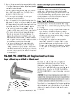 Preview for 13 page of Saito FG-14C Owner'S Operating Instruction Manual