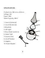 Preview for 5 page of Saje aroma Geni Instruction Manual