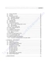 Предварительный просмотр 5 страницы Sakai CR271 Operating & Maintenance Instructions