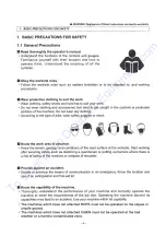 Предварительный просмотр 9 страницы Sakai CR271 Operating & Maintenance Instructions