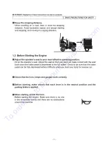 Предварительный просмотр 12 страницы Sakai CR271 Operating & Maintenance Instructions