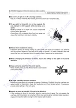 Предварительный просмотр 14 страницы Sakai CR271 Operating & Maintenance Instructions