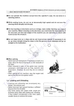 Предварительный просмотр 15 страницы Sakai CR271 Operating & Maintenance Instructions