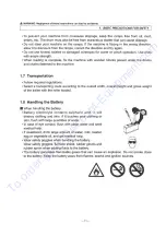 Предварительный просмотр 16 страницы Sakai CR271 Operating & Maintenance Instructions