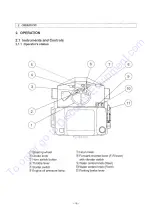 Предварительный просмотр 23 страницы Sakai CR271 Operating & Maintenance Instructions