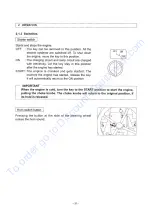 Предварительный просмотр 25 страницы Sakai CR271 Operating & Maintenance Instructions