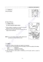 Предварительный просмотр 53 страницы Sakai CR271 Operating & Maintenance Instructions