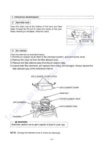 Предварительный просмотр 56 страницы Sakai CR271 Operating & Maintenance Instructions