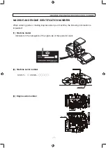 Preview for 5 page of Sakai SV410-2 Operator'S Manual