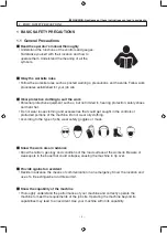 Preview for 8 page of Sakai SV410-2 Operator'S Manual