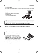 Preview for 29 page of Sakai SV410-2 Operator'S Manual