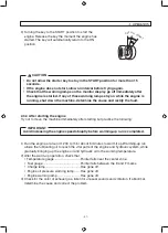 Preview for 35 page of Sakai SV410-2 Operator'S Manual