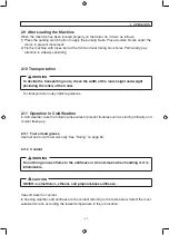 Preview for 45 page of Sakai SV410-2 Operator'S Manual