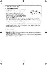 Предварительный просмотр 21 страницы Sakai SV540 Series Operating & Maintenance Instructions