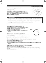 Предварительный просмотр 72 страницы Sakai SV540 Series Operating & Maintenance Instructions