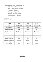 Предварительный просмотр 66 страницы SAKAWA SP42 Manual