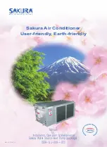 Preview for 1 page of Sakura SSR-L-009 Manual For Installation, Operation And Maintenance