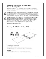 Preview for 4 page of Salamander Designs EZ Series User Manual