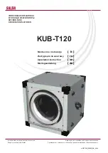 Salda KUB T120 Manual preview