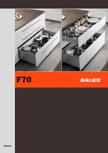 SALICE F70 Clips Manual preview