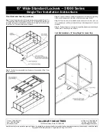 Предварительный просмотр 3 страницы Salsbury Industries 51000 Series Installation Instructions