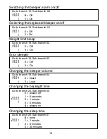 Предварительный просмотр 18 страницы Salter Brecknell B220 User Instructions