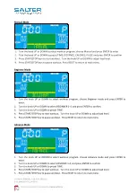 Preview for 9 page of Salter E-25 MAGNETIC ELLIPTICAL Owner'S Manual